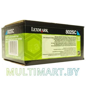 Картридж Lexmark 802SC (80C2SC0) картинка 2